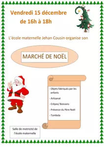Marché de Noël  ECOLE MATERNELLE