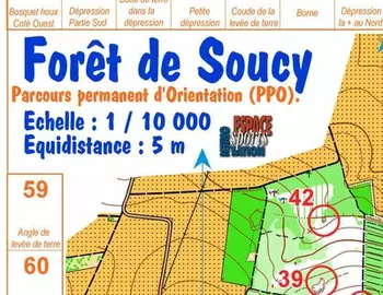 Parcours d’orientation permanent de la Forêt de Soucy